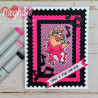 C.C. Design Piggies Clear Stamp