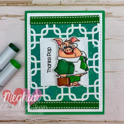 C.C. Designs Piggies Outline Die