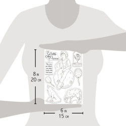 Ciao Bella THE LITTLE PRINCE CLEAR STAMP SET