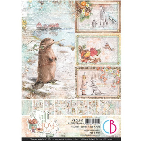 Ciao Bella THE GIFT OF LOVE Creative Pad A4