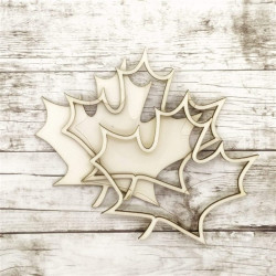 KReA Foglia d'autunno Shaker in Legno