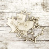 KReA Foglia d'autunno Shaker in Legno