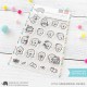 Mama Elephant LITTLE GINGERBREAD AGENDA Clear Stamp