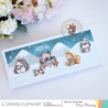 Mama Elephant STAY WARM Clear Stamp