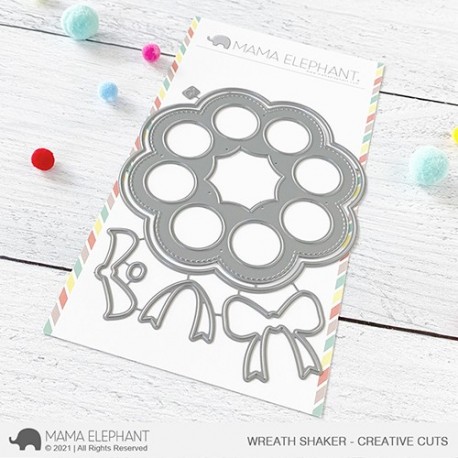 Mama Elephant WREATH SHAKER CREATIVE CUTS