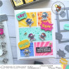 Mama Elephant LITTLE NINJA AGENDA Clear Stamp