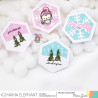 Mama Elephant STAY WARM Clear Stamp