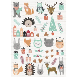 StudioLight Essentials DIY Block Happy Christmas Nr.12 A4
