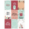 StudioLight Essentials DIY Block Happy Christmas Nr.12 A4