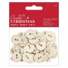 Papermania Mini Snowman Legno Naturale 30pz