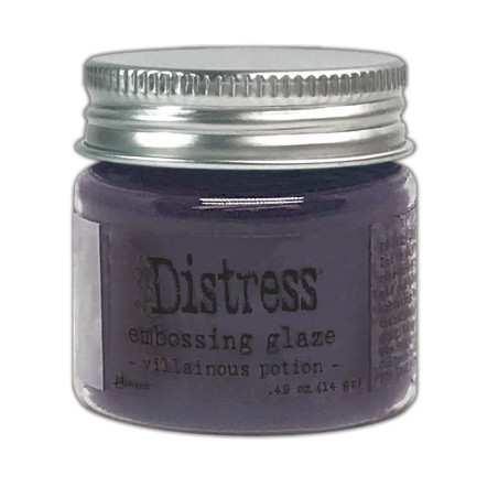 Ranger Distress Embossing Glaze Villainous Potion