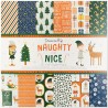 Dovecraft Naughty or Nice Paper Pad 30x30cm