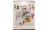 Dovecraft Naughty or Nice Washi Tape Stickers 65pz