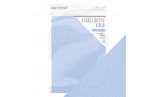 5 Fogli A4 Tonic Studios Pearlescent Card Blue Cashmere