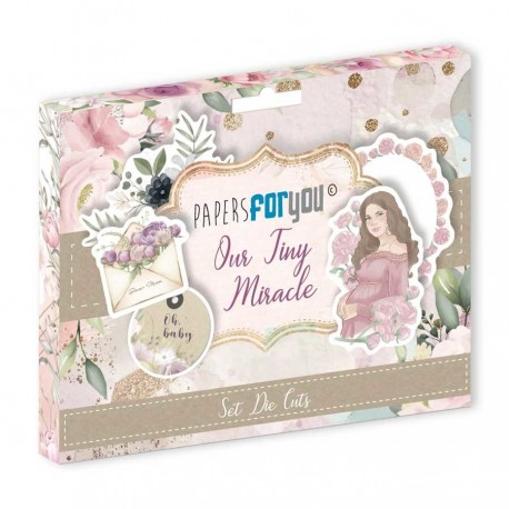 Papers For You Our Tiny Miracle Time Die Cuts