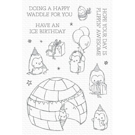 My Favorite Things Happy Waddle Clear Stamps