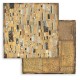 Stamperia Klimt MAXI Backgrounds Paper Pack 30x30cm