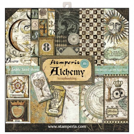 Stamperia Alchemy Paper Pack 30x30cm