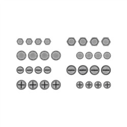 Idea-Ology Tim Holtz Hardware Heads