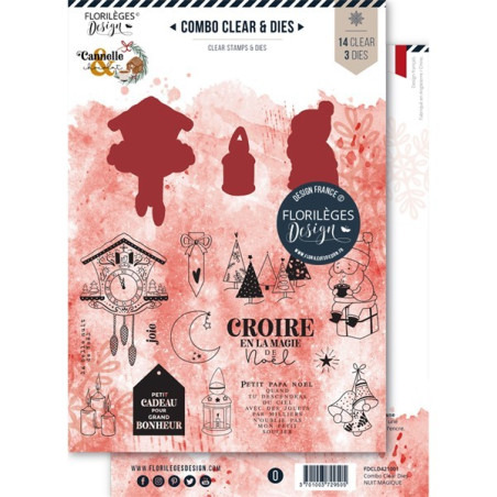 Florileges Combo Clear & Dies NUIT MAGIQUE