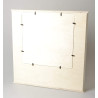 Calendario dell'Avvento in Legno con RIQUADRO 44x44x7cm