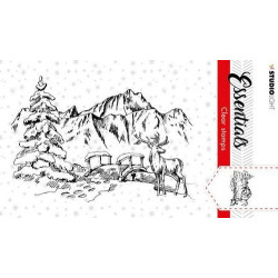 StudioLight Clear Stamp A7 Christmas Essentials nr.91