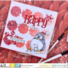 ABstudio Rubber Stamp ID-1260 Christmas Penguin 4