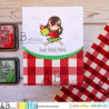 ABstudio Rubber Stamp ID-1255 Christmas Fairy 2