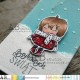 ABstudio Rubber Stamp ID-1254 Christmas Fairy 1