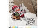 ABstudio Rubber Stamp ID-1253 Christmas Dwarf 4