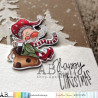 ABstudio Rubber Stamp ID-1253 Christmas Dwarf 4