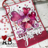 ABstudio Rubber stamp ID-1210 Valentine BIBA 2