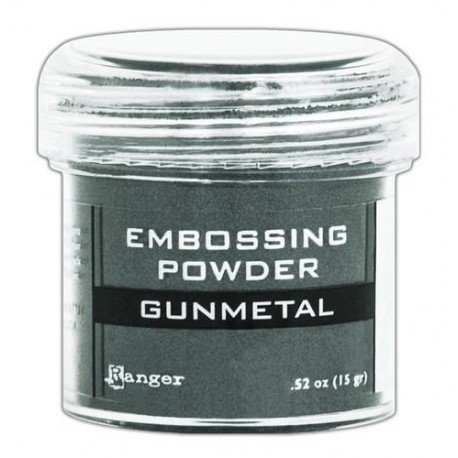 Ranger Embossing Powder Metallic Gunmetal