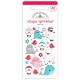 Doodlebug Design Polar Pals Shape Sprinkles