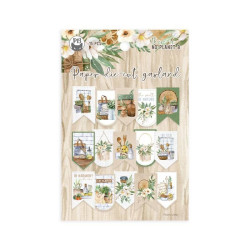 Piatek Die-Cut Garland THERE IS NO PLANET B 15pz