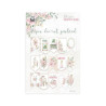 Piatek Die-Cut Garland LET YOUR CREATIVITY BLOOM 15pz