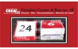 Crealies Create A Box no. 18 Advent Box 6cm with Numbers