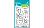 LAWN FAWN Scent With Love Clear Stamp