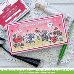 LAWN FAWN Scent With Love Clear Stamp