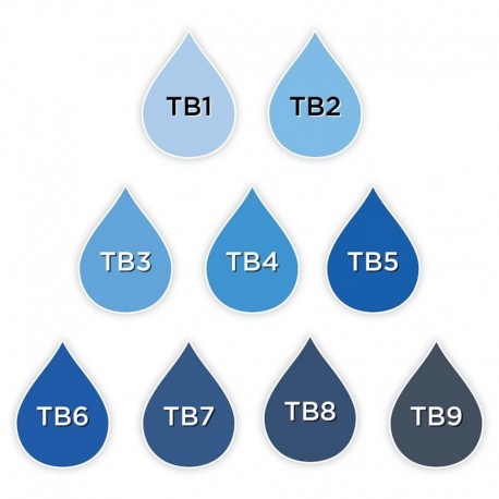 Spectrum Noir ILLUSTRATOR SINGOLI - TRUE BLUES