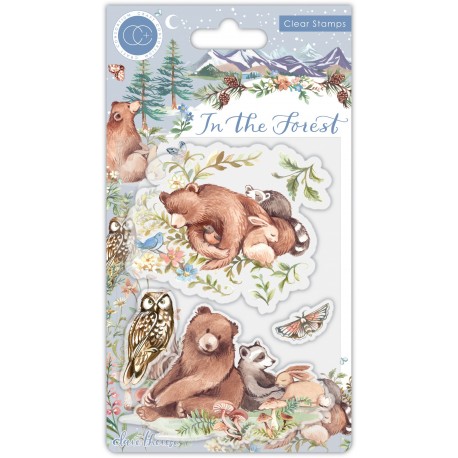 Craft Consortium In The Forest Friendship Clear Stamps
