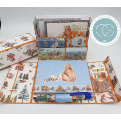 Craft Consortium In The Forest Bear Clear Stamps