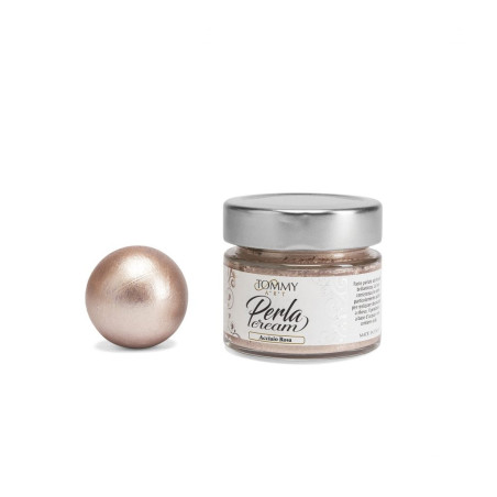 PERLA CREAM Acciaio Rosa Tommy Art
