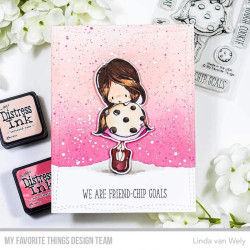 My Favorite Things Friend-Chip Goals Clear Stamps