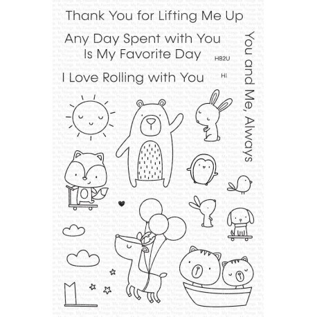 My Favorite Things Favorite Friends Clear Stamps