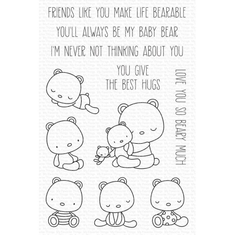 My Favorite Things Bear Hugs Clear Stamps