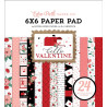 Echo Park Hello Valentine Paper Pad 15x15cm