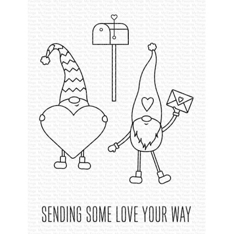 My Favorite Things Love to My Gnomies Clear Stamps