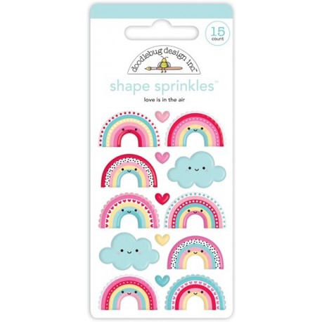 Doodlebug Design Love Is In The Air Assortment Sprinkles