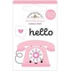 Doodlebug Design Hello Love Doodle-Pops 3D Stickers